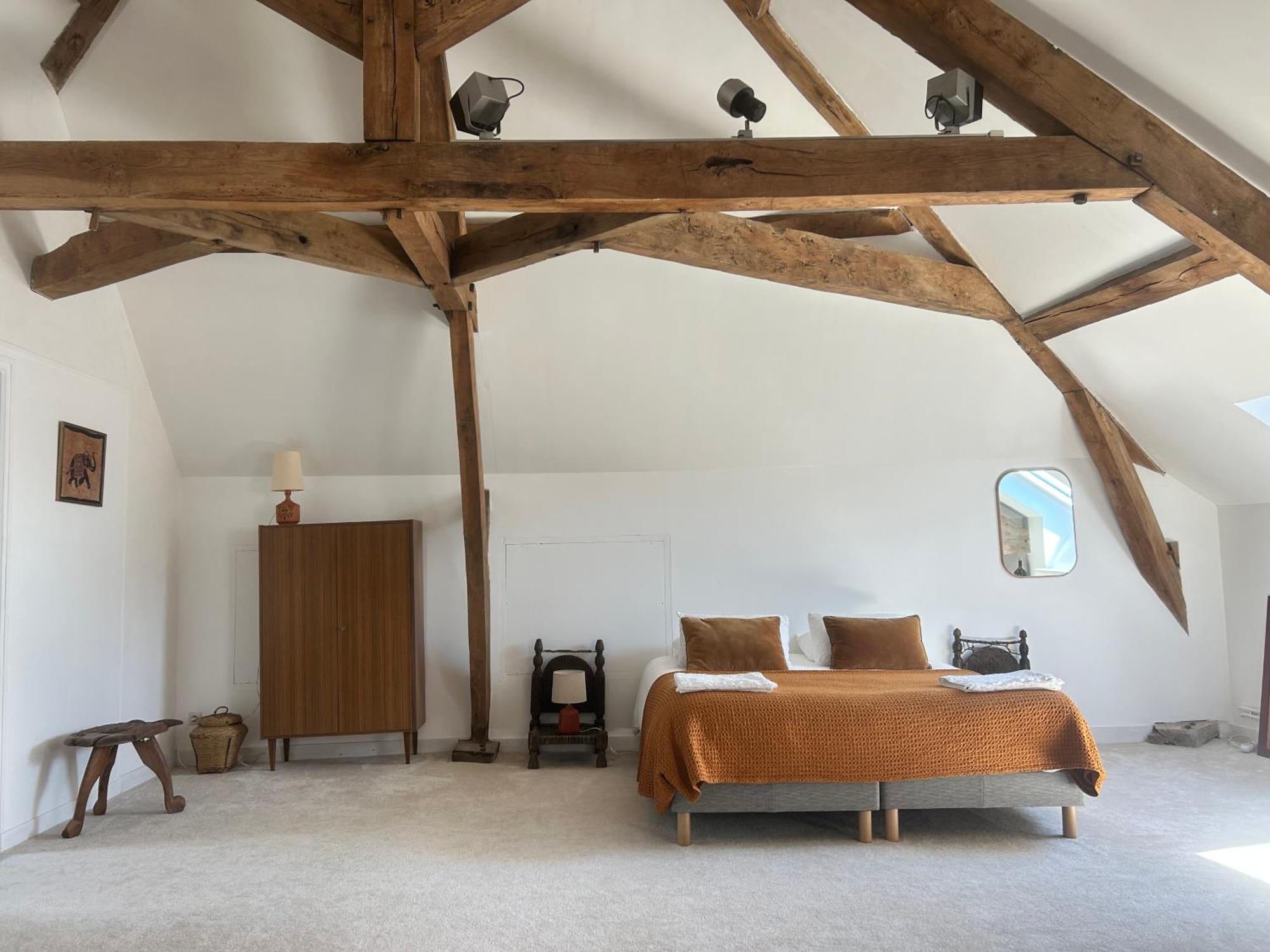 Maison D'Hotes La Doucelle Culture Et Bien-Etre Lignieres-Orgeres الغرفة الصورة